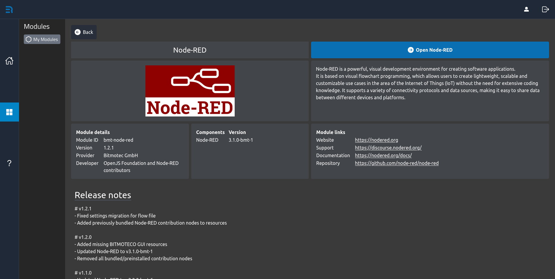 Modul Details