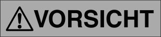 Icon: Vorsicht
